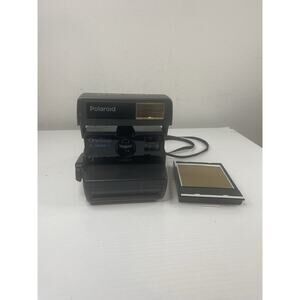 Polaroid One Step Close Up 600 Instant Film Camera With Strap Vintage W Film